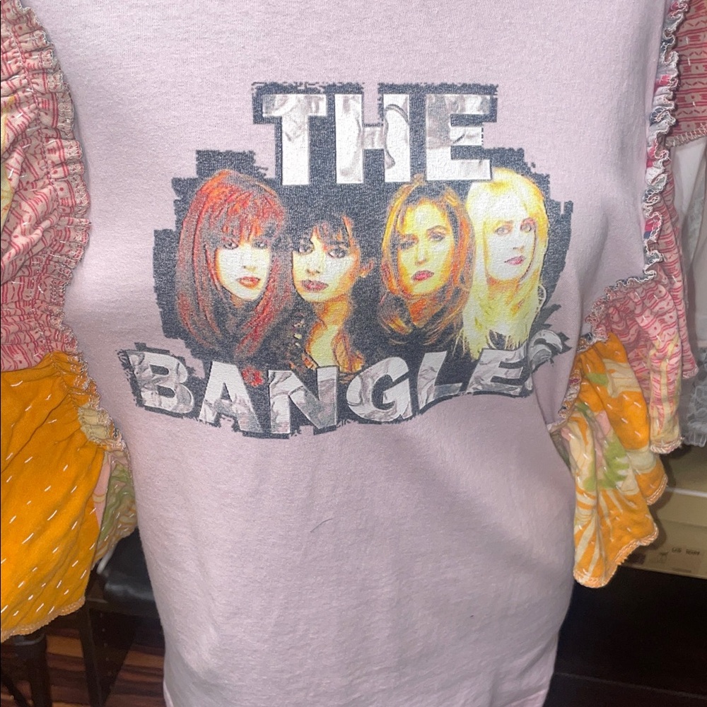 The Bangles Upcycled Kantha Band tee - Picture 2 of 4